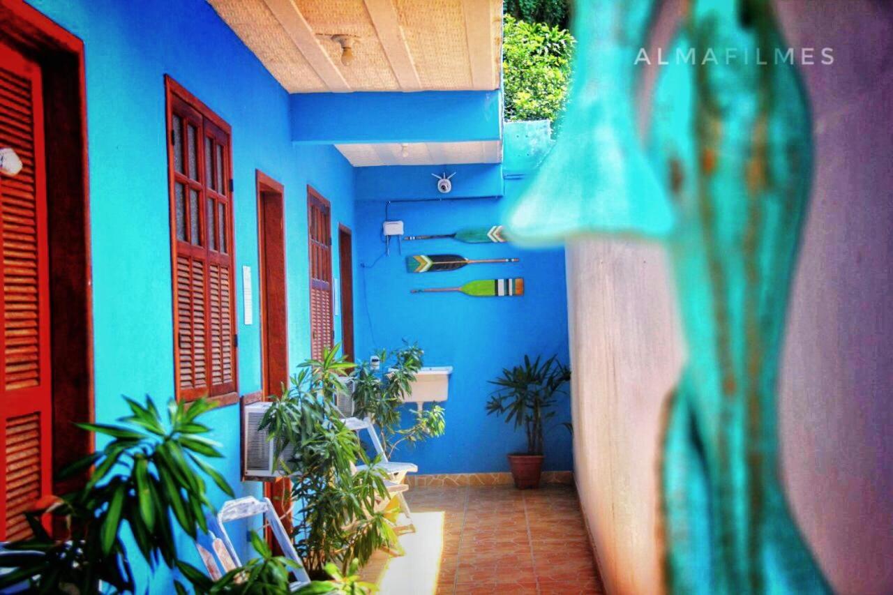 Suites Casa Azul-Vila Do Abraao- Conforto, Limpeza, Otima Localizacao Exterior foto